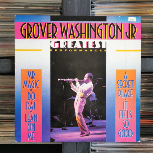 Grover Washington, Jr. – Greatest Performances - LP. This is a product listing from Released Records Leeds, specialists in new, rare & preloved vinyl records.