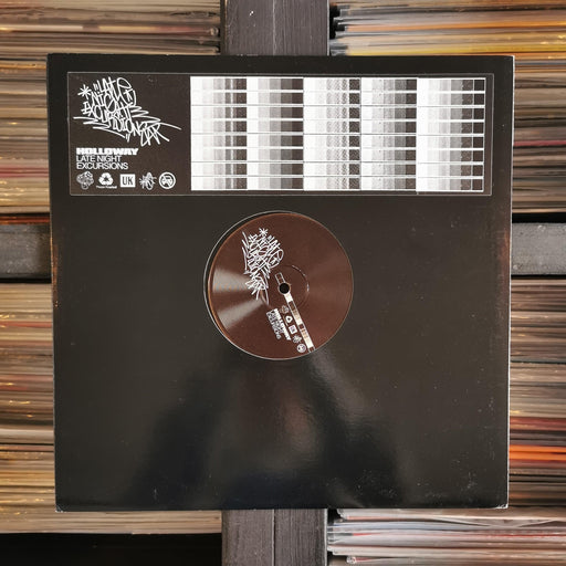 Holloway - Late Night Excursions EP - 12". This is a product listing from Released Records Leeds, specialists in new, rare & preloved vinyl records.