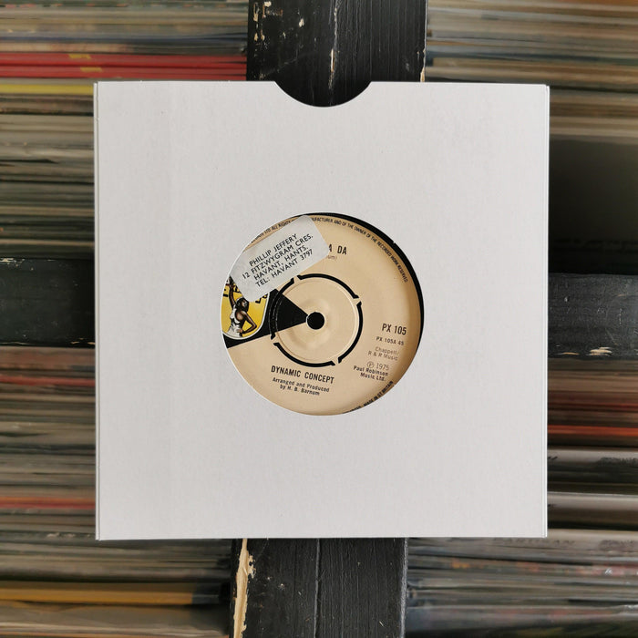 Dynamic Concept - La Da Da / Pressure - 7" Vinyl. This is a product listing from Released Records Leeds, specialists in new, rare & preloved vinyl records.