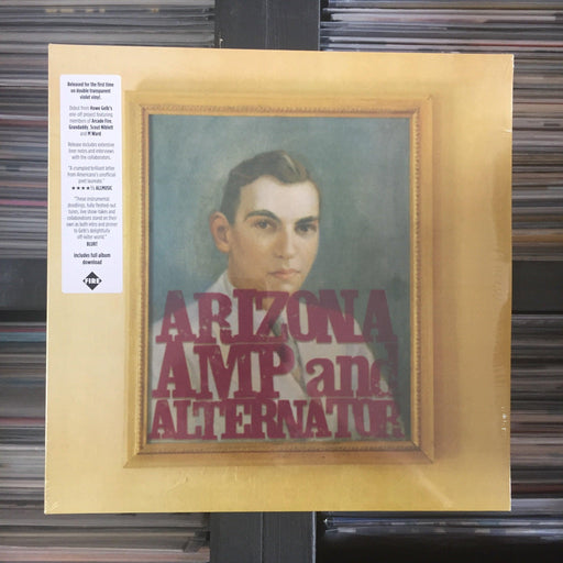 Arizona Amp & Alternator - Arizona Amp and Alternator - 2 x Vinyl LP Transparent Violet Vinyl. This is a product listing from Released Records Leeds, specialists in new, rare & preloved vinyl records.