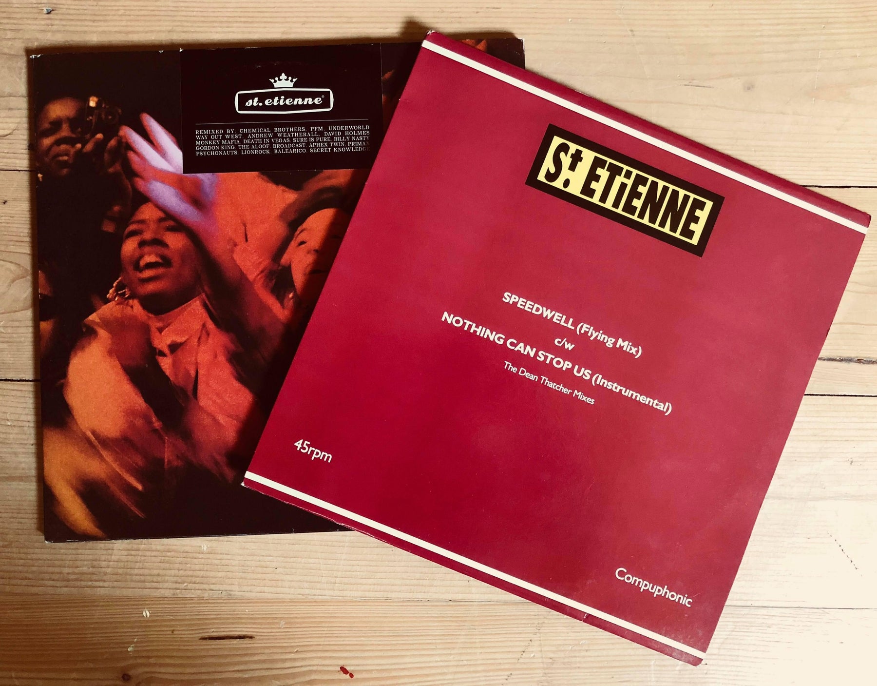 St Etienne - Nothing Can Stop Us (remix instrumental) - Released Records