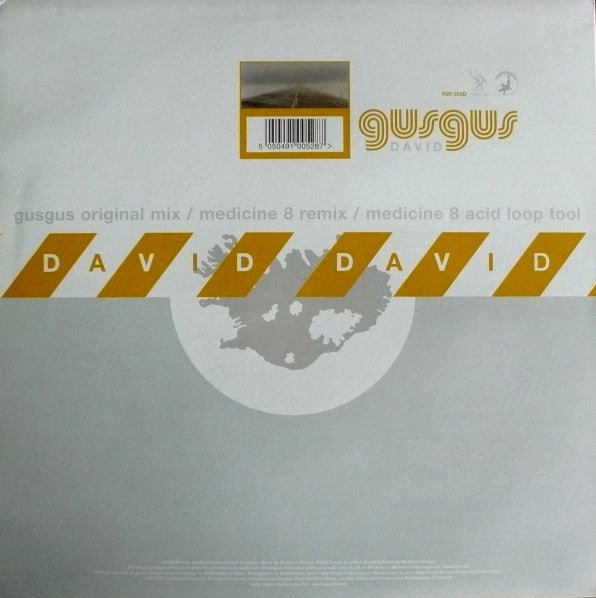 Gusgus : David (12")