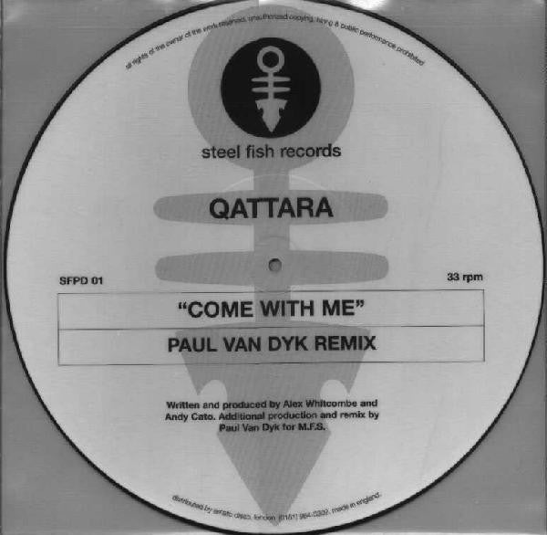 Qattara : Come With Me (Paul van Dyk Remix) (12", S/Sided, Ltd, Pic)