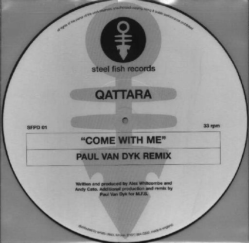 Qattara : Come With Me (Paul van Dyk Remix) (12", S/Sided, Ltd, Pic)