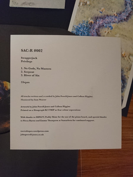Swaggerjack : Privilege (LP, Album)
