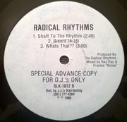 Radical Rhythms : EP (12", Promo)