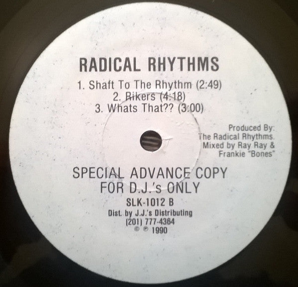 Radical Rhythms : EP (12", Promo)