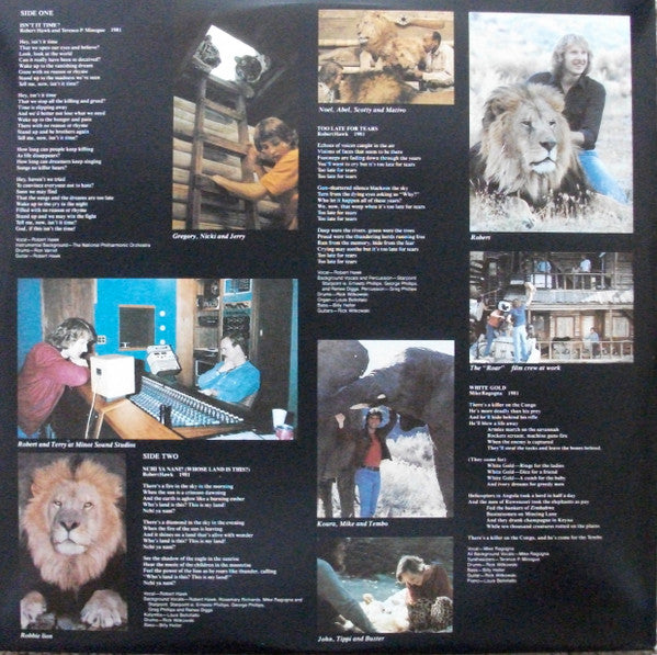 Various Orchestrated And Conducted By Terence P. Minogue Perfomed by The National Philharmonic Orchestra : Roar (Original Motion Picture Soundtrack And Theme Music) (LP)