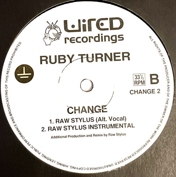 Ruby Turner : Change (12", Single)