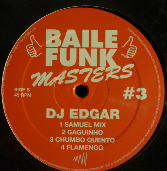 DJ Edgar (3) : Baile Funk Masters #3 (12")