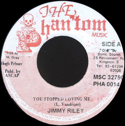 Jimmy Riley : You stopped Loving Me (7")