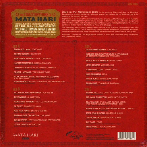 Various : The Crazy Rhythms Of Mata Hari (2xLP, Comp)