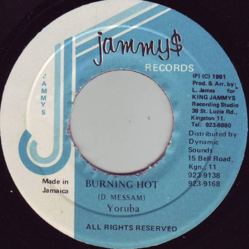 Yoruba : Burning Hot (7", Single)