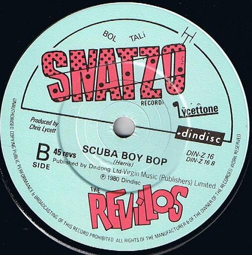 The Revillos : Scuba Scuba (7", Single)