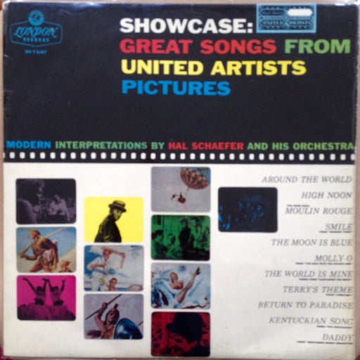 Hal Schaefer And His Orchestra : U A Showcase: Great Songs From United Artists Pictures (LP, Album, Mono)