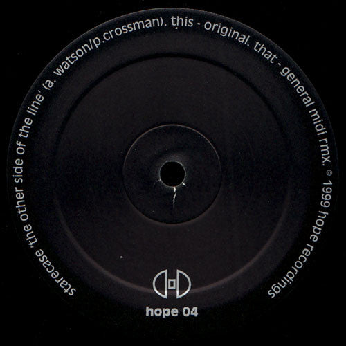 Starecase : The Other Side Of The Line (12")