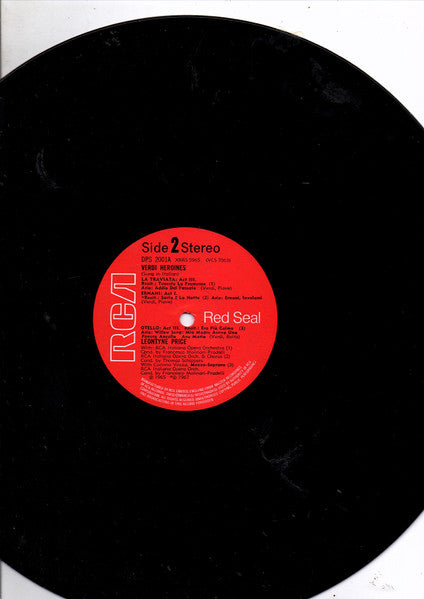 Leontyne Price : Verdi Heroines (2xLP, Album, Gat)