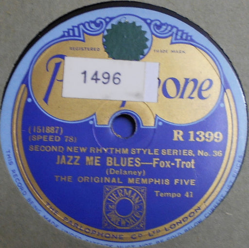 The Stokers Of Hades / The Original Memphis Five : Chinatown, My Chinatown / Jazz Me Blues (Shellac, 10")