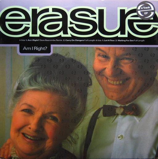 Erasure : Am I Right? (12", EP, Single)