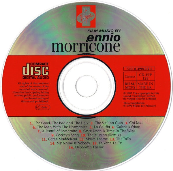 Ennio Morricone : Film Music By Ennio Morricone (CD, Comp)