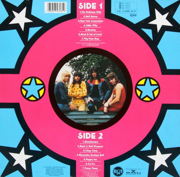 The Sweet : Blockbusters (LP, Comp, Out)