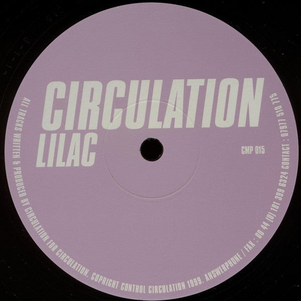 Circulation : Lilac (12")