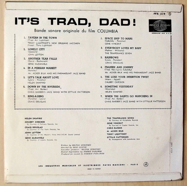 Various : It's Trad Dad ! (LP, Album, Mono)