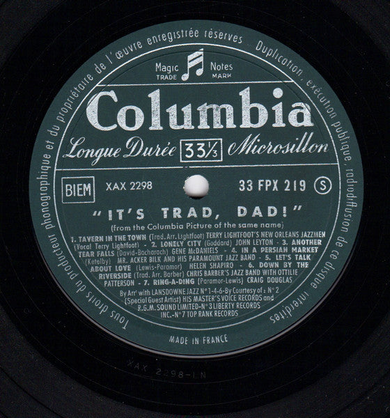 Various : It's Trad Dad ! (LP, Album, Mono)