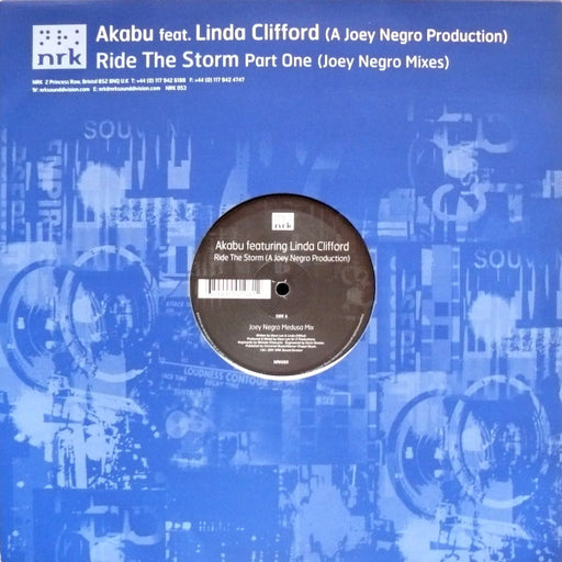 Akabu Featuring Linda Clifford : Ride The Storm Part One (Joey Negro Mixes) (12")