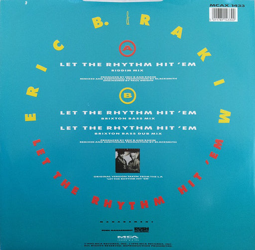 Eric B. & Rakim : Let The Rhythm Hit 'Em - The Blacksmith Remix Vol. 2 (12")