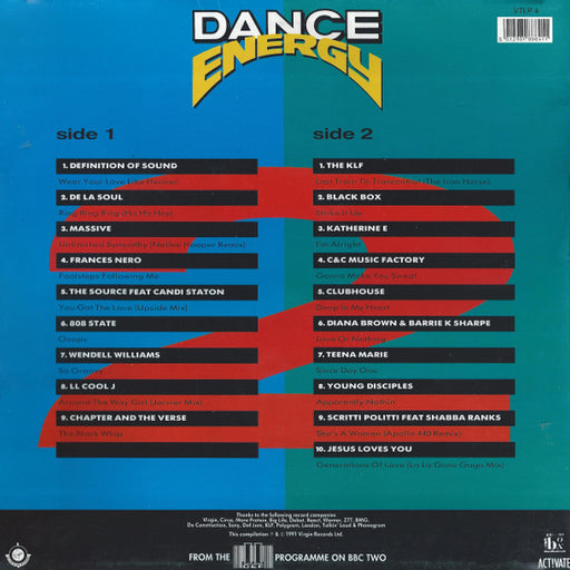 Various : Dance Energy 2 (LP, Comp)