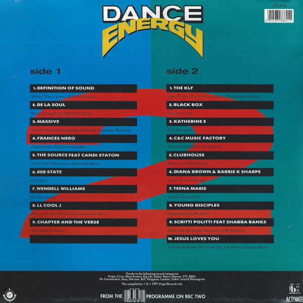 Various : Dance Energy 2 (LP, Comp)