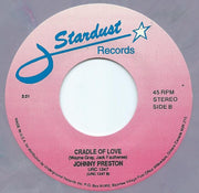 Johnny Preston : Running Bear / Cradle Of Love (7", Single, RE, Col)