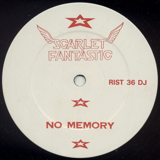 Scarlet Fantastic : No Memory (12", Promo, Red)