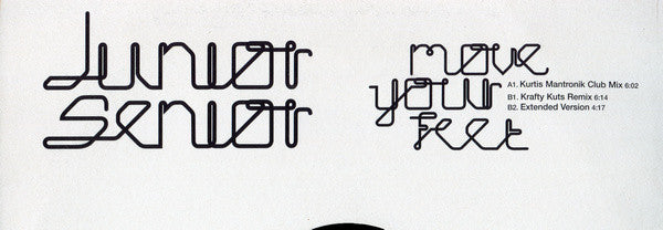 Junior Senior : Move Your Feet (12", Single)