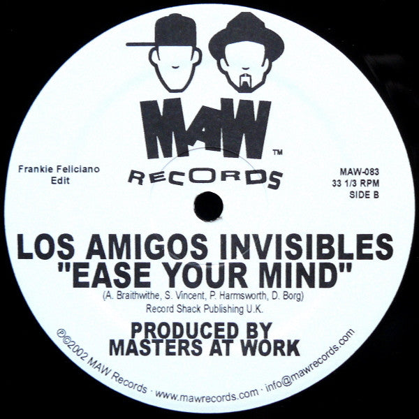 Los Amigos Invisibles : Ease Your Mind (12")