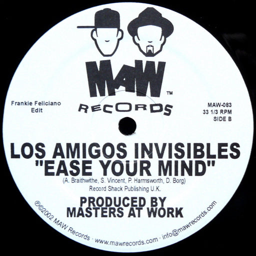 Los Amigos Invisibles : Ease Your Mind (12")