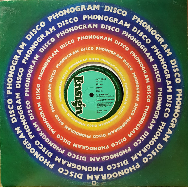 Light Of The World : Swingin' (12", Single)