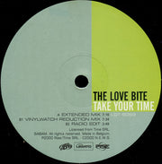 The Love Bite : Take Your Time (12")