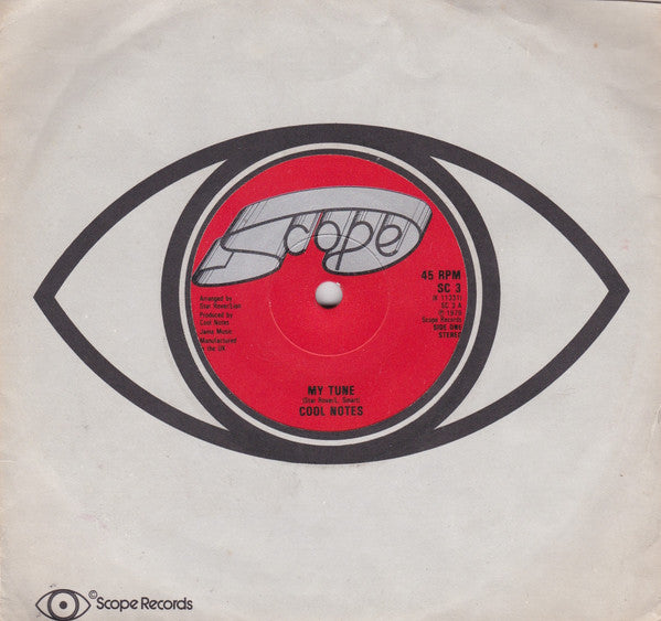 Cool Notes* : My Tune (7", Sma)