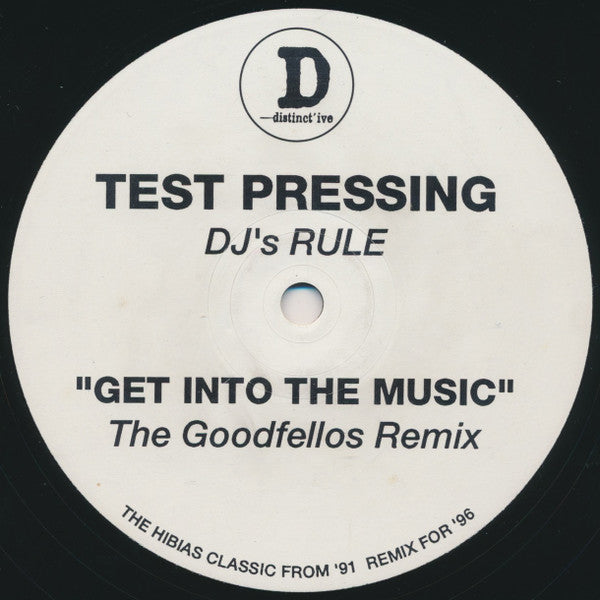 DJ's Rule : Get Into The Music (12", TP)
