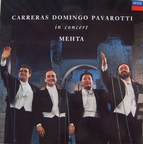 Carreras*, Domingo*, Pavarotti*, Mehta* : In Concert (LP, Album)