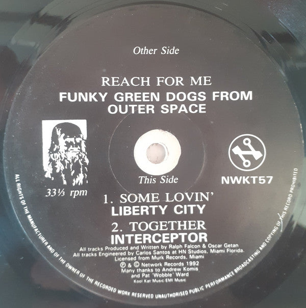 Funky Green Dogs From Outer Space* / Liberty City / Interceptor : Reach For Me / Some Lovin' / Together (12")