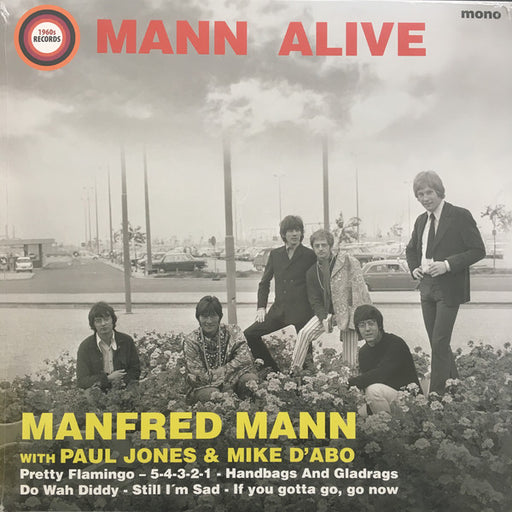 Manfred Mann With Paul Jones & Mike D'Abo : Mann Alive (LP, Mono, Unofficial)