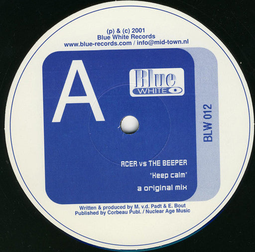 Acer vs The Beeper* : Keep Calm (12")
