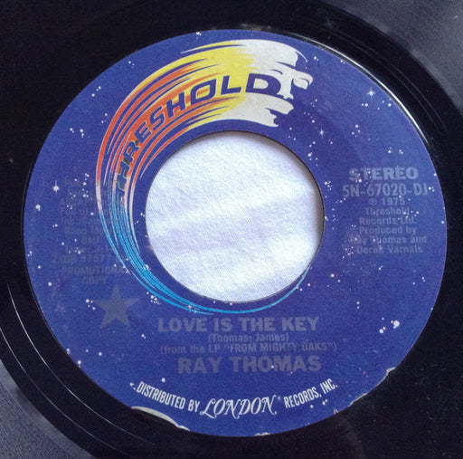 Ray Thomas : Love Is The Key (7", Mono, Promo, Ter)