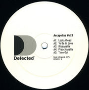 Various : Defected Accapellas Vol.3 (12", Ltd)