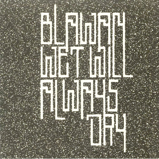 Blawan : Wet Will Always Dry (2x12", Album)