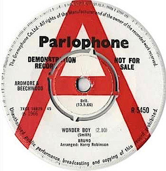 Bruno Kretschmar : Wander Boy (7", Single, Promo)