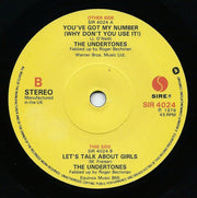 The Undertones : You've Got My Number < Why Don't You Use It! > (7", Single, WEA)